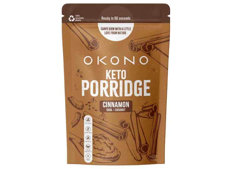 OKONO Keto porridge cinnamon front.png